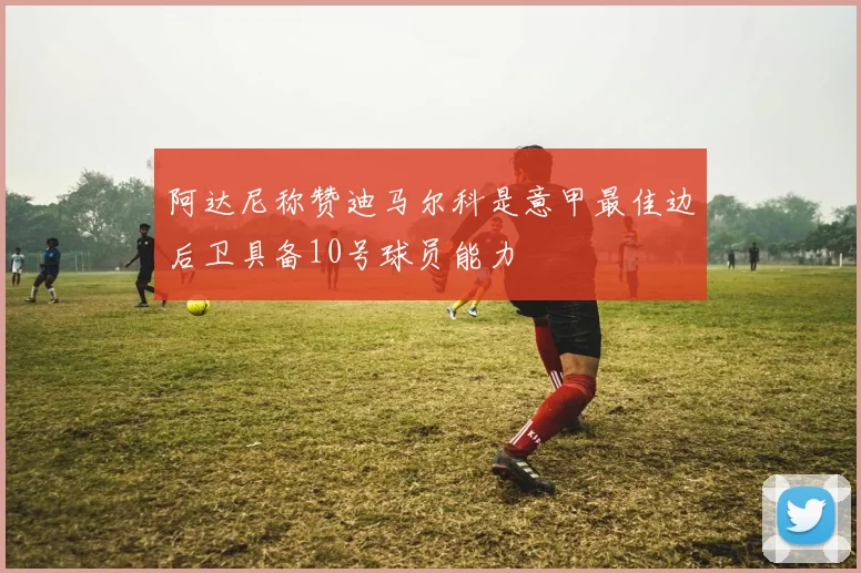 阿达尼称赞迪马尔科是意甲最佳边后卫具备10号球员能力